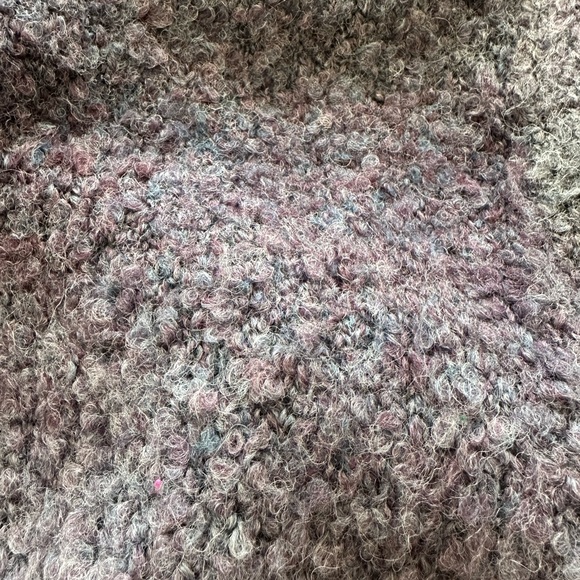 Woolrich Women's Burgundy and Gray Open Cardigan size XL - Picture 6 of 13